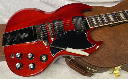 NEW! Gibson SG Standard '61 Maestro Vibrola Vintage Cherry - 7.45 lbs - Authorized Dealer! G07242