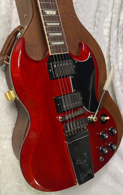 NEW! Gibson SG Standard '61 Maestro Vibrola Vintage Cherry - 7.45 lbs - Authorized Dealer! G07242