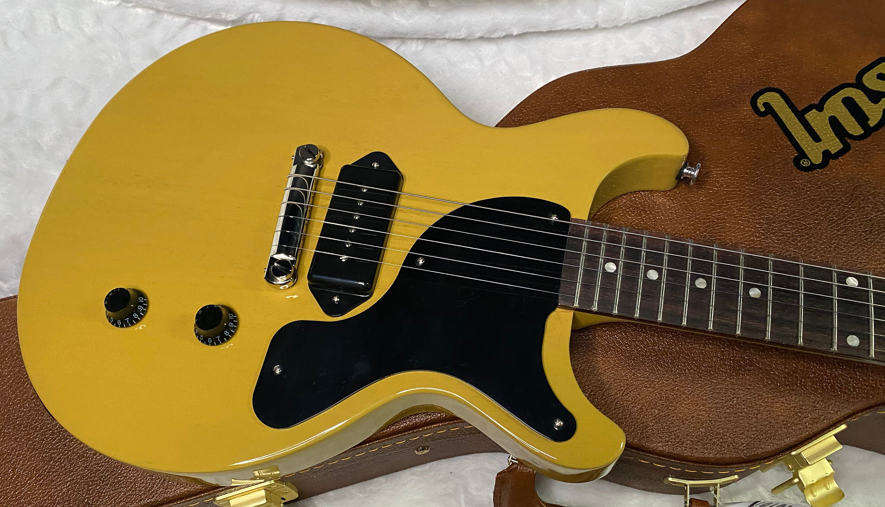 NEW! Gibson Les Paul Junior DC Double Cut - TV Yellow - Authorized Dealer - Only 6.85 lbs - G07260