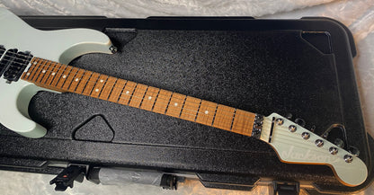 NEW ! Jackson Custom Shop Dinky HSH - Roasted Maple Neck & Fretboard - DK - Sonic Blue - Authorized Dealer - 7.9 lbs - G06640