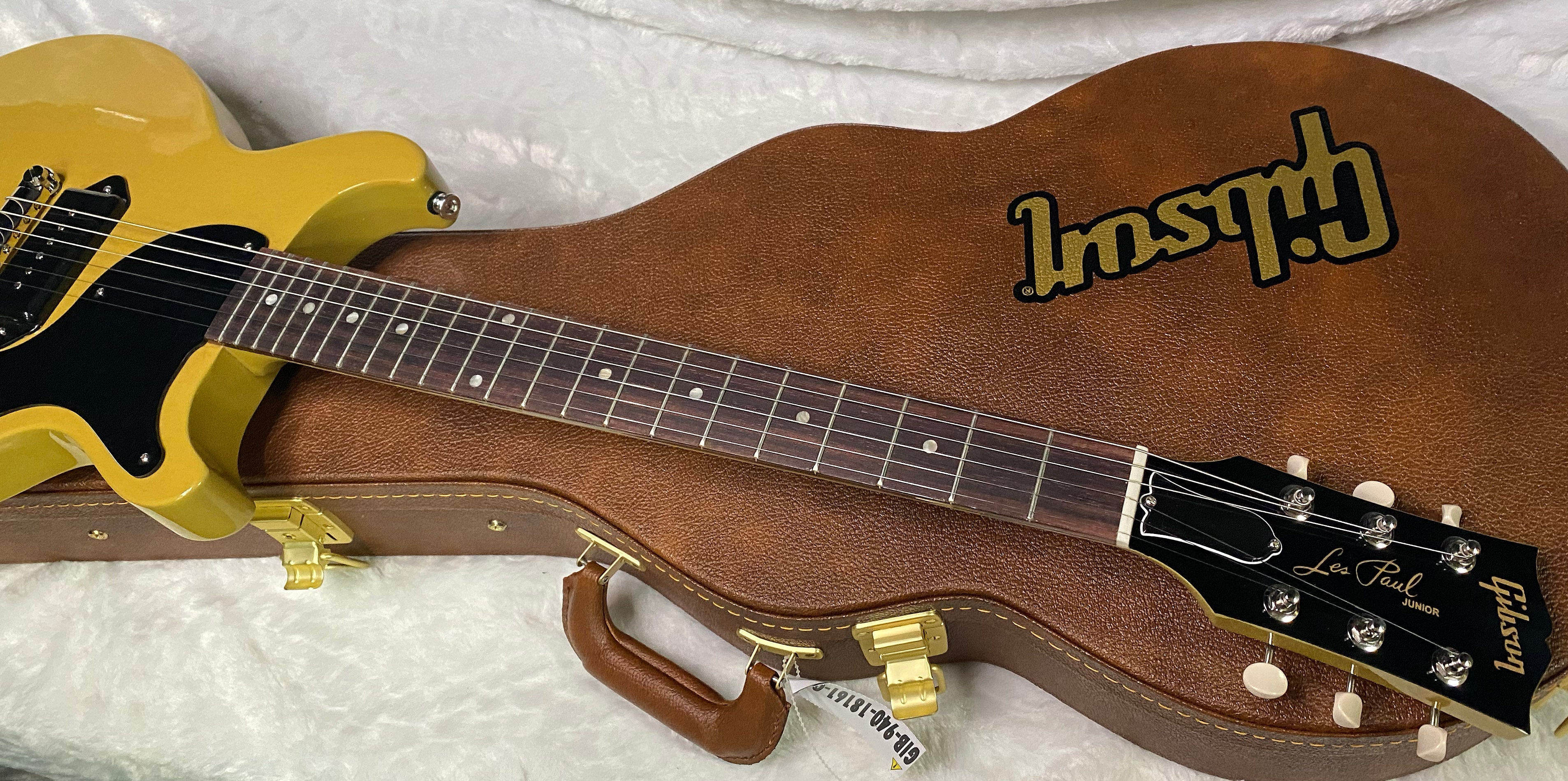 NEW! Gibson Les Paul Junior DC Double Cut - TV Yellow - Authorized Dealer - Only 6.85 lbs - G07260