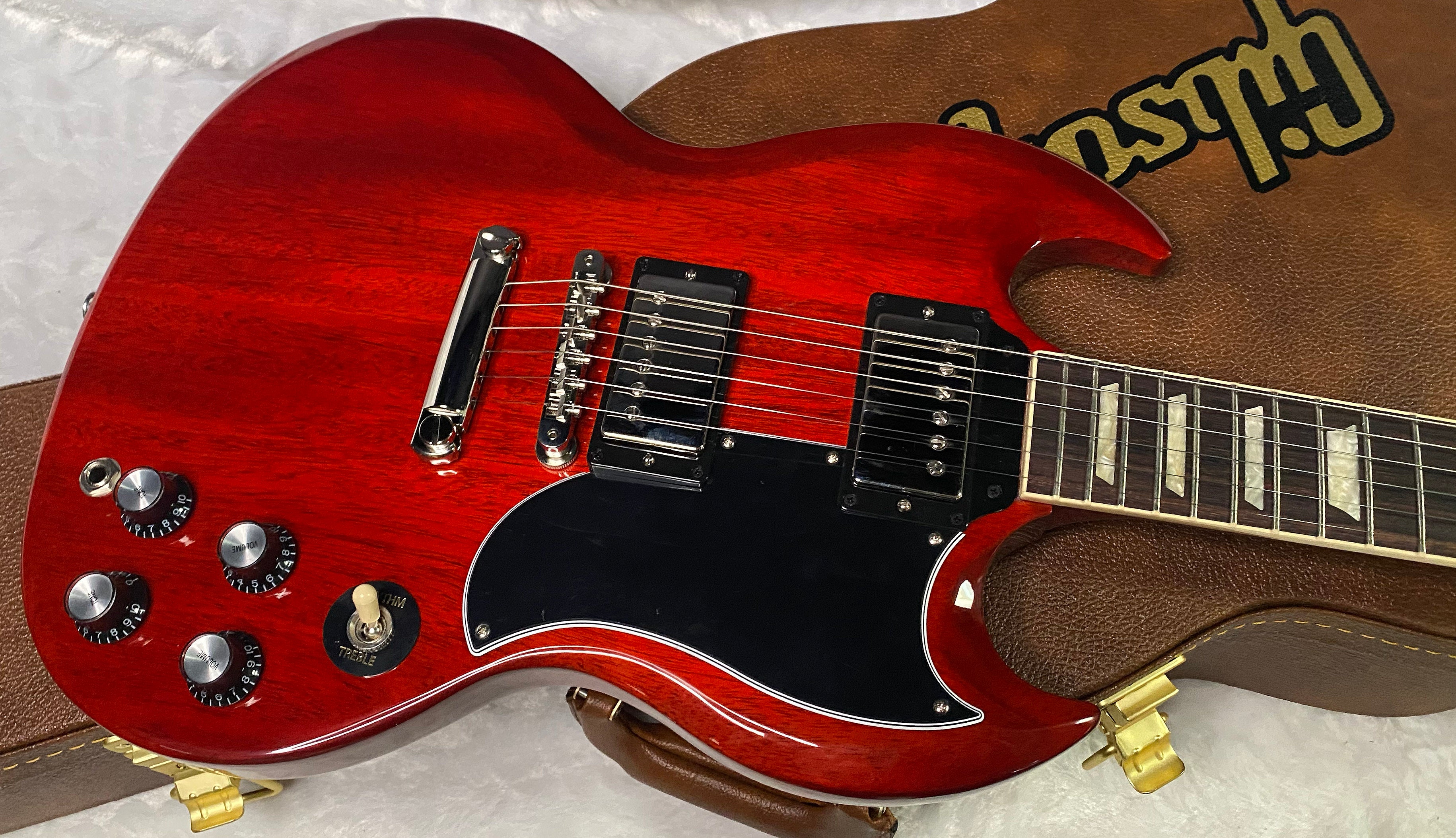 NEW ! Gibson SG Standard '61 Stop Bar - Vintage Cherry - Only 6 lbs - Authorized Dealer - G07243