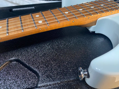 NEW ! Jackson Custom Shop Dinky HSH - Roasted Maple Neck & Fretboard - DK - Sonic Blue - Authorized Dealer - 7.9 lbs - G06640