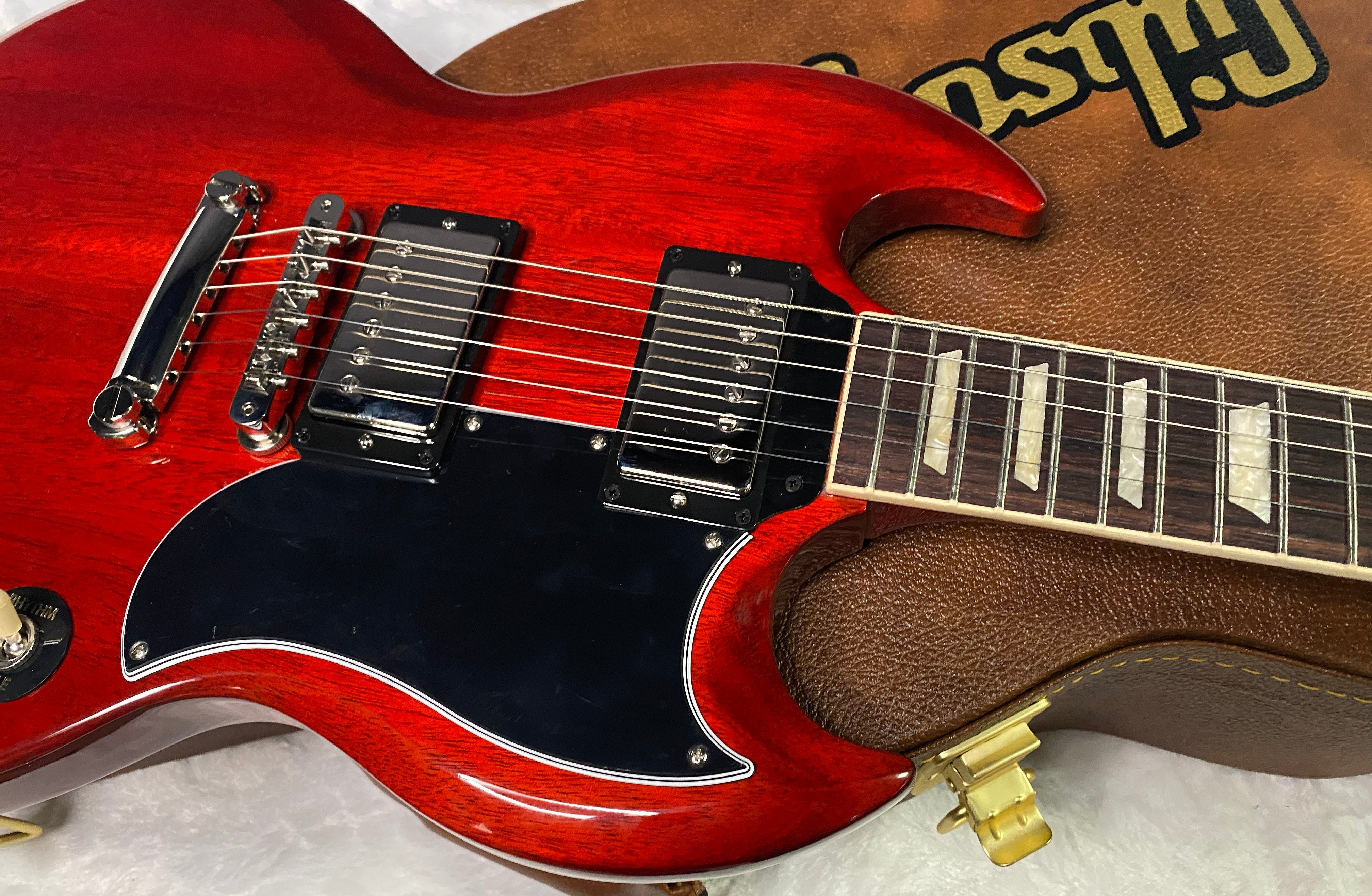 NEW ! Gibson SG Standard '61 Stop Bar - Vintage Cherry - Only 6 lbs - Authorized Dealer - G07243