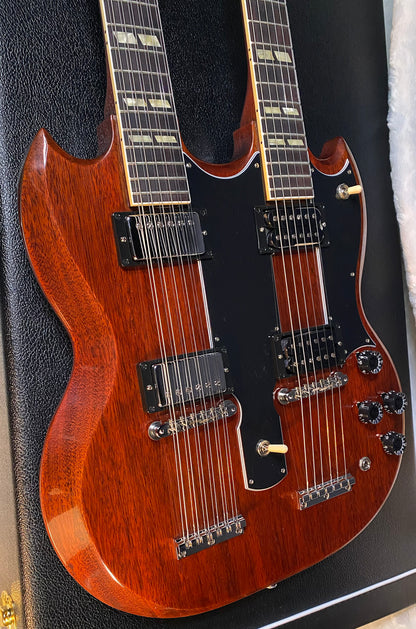 NEW ! Gibson Custom Jimmy Page EDS-1275 Doubleneck VOS Electric Guitar - '69 Cherry - Custom Shop - Authorized Dealer - 11.35lbs - G05841