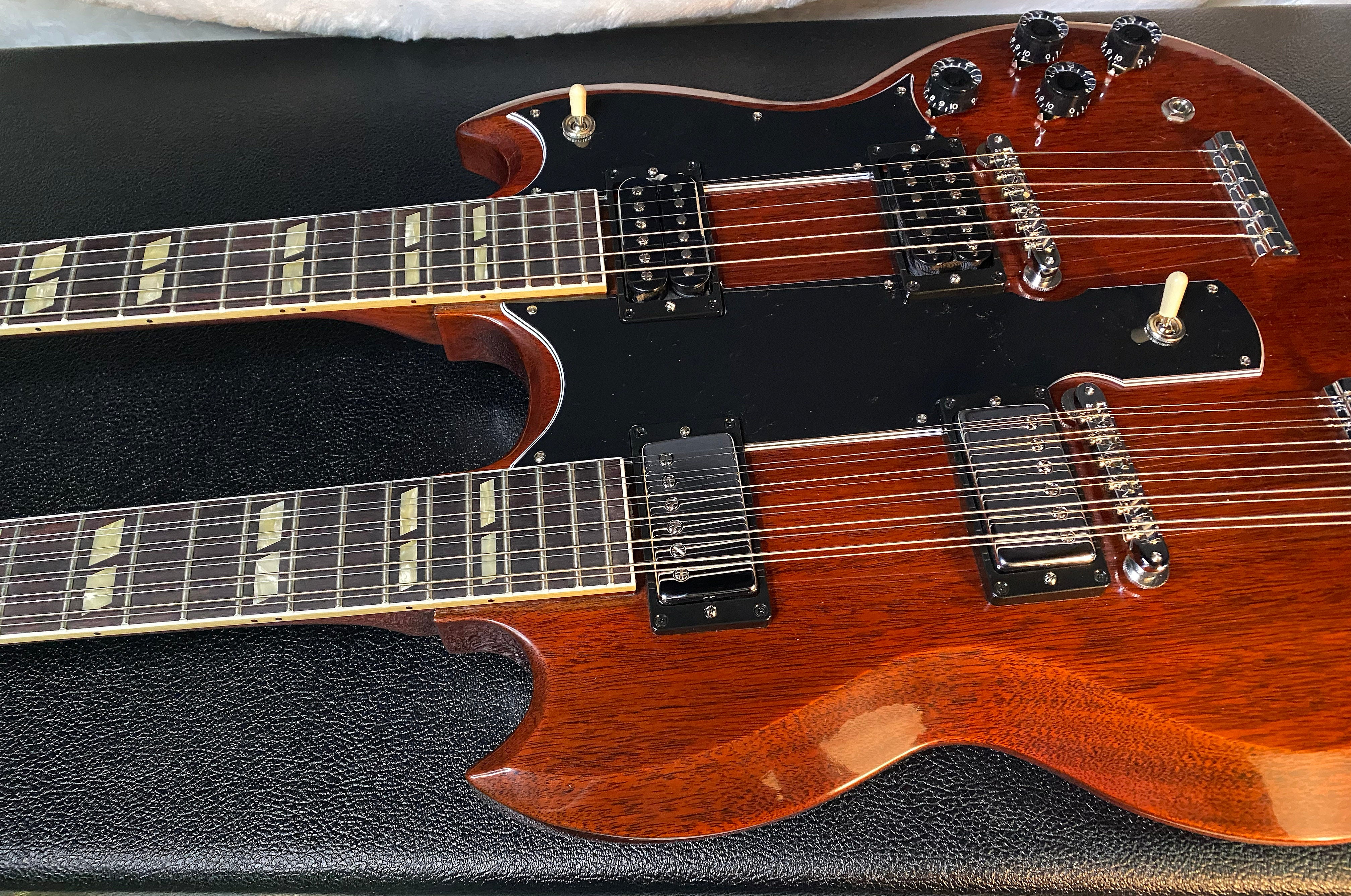 NEW ! Gibson Custom Jimmy Page EDS-1275 Doubleneck VOS Electric Guitar - '69 Cherry - Custom Shop - Authorized Dealer - 11.35lbs - G05841