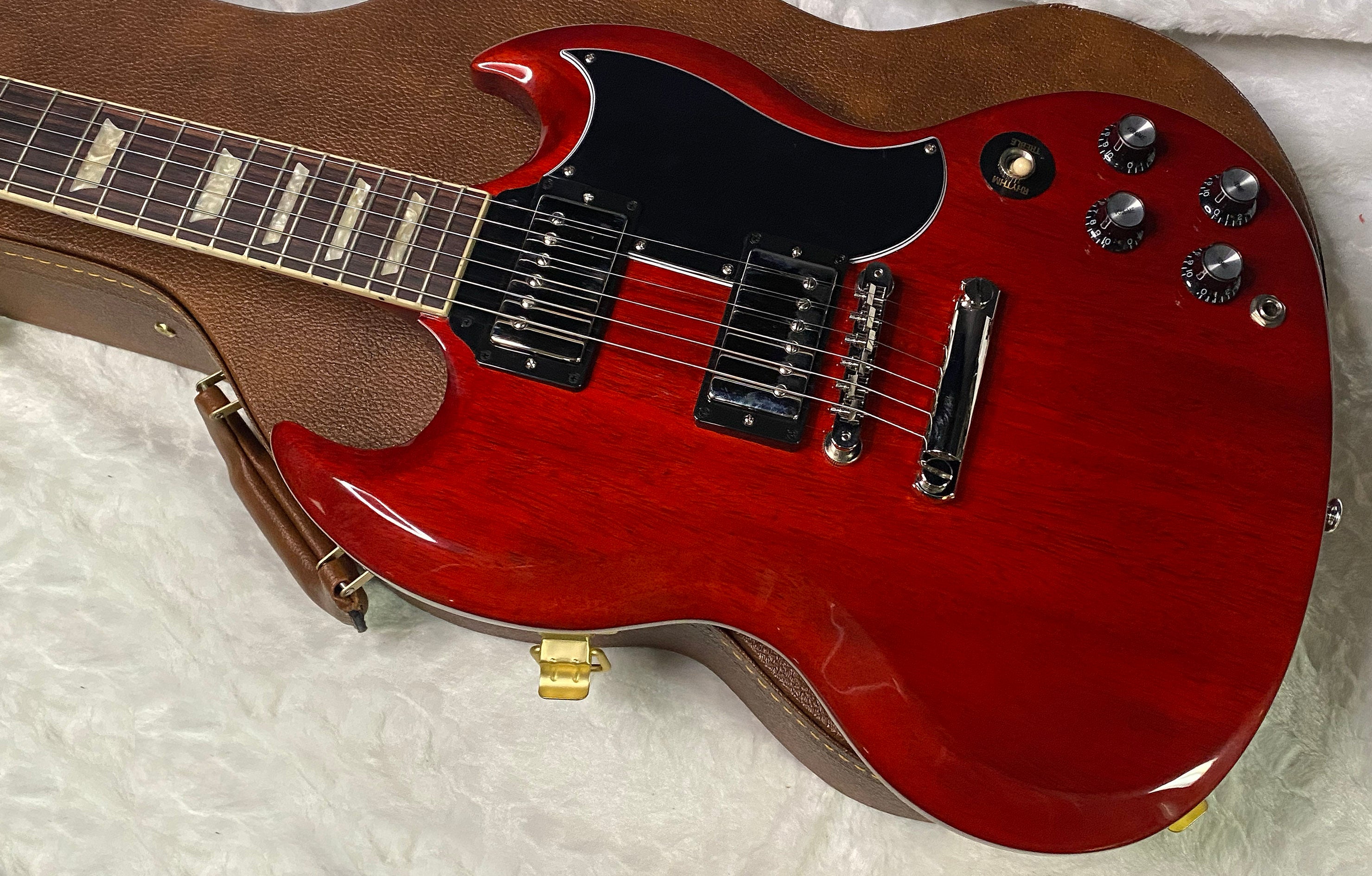 NEW ! Gibson SG Standard '61 Stop Bar - Vintage Cherry - Only 6 lbs - Authorized Dealer - G07243