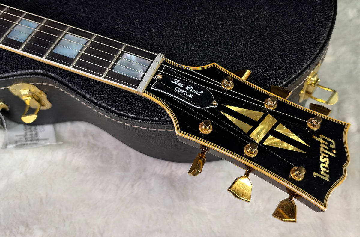 NEW! Gibson Custom Shop Murphy Lab '68 Les Paul Custom Reissue - Light Aged Walnut Finish - Authorized Dealer - Only 9.4 lbs - G08023