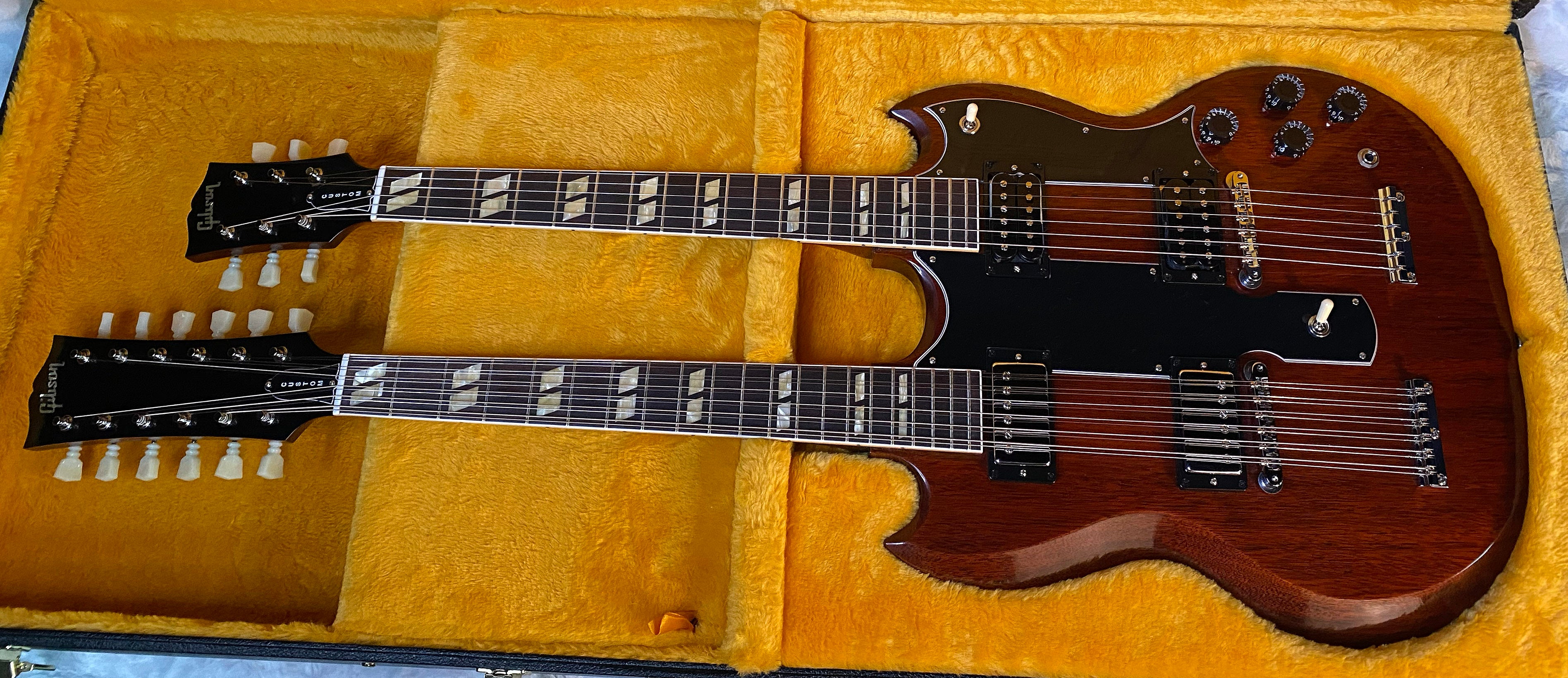 NEW ! Gibson Custom Jimmy Page EDS-1275 Doubleneck VOS Electric Guitar - '69 Cherry - Custom Shop - Authorized Dealer - 11.35lbs - G05841