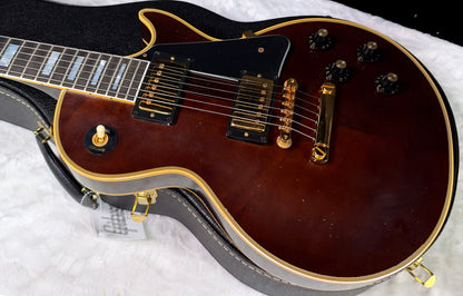 NEW! Gibson Custom Shop Murphy Lab '68 Les Paul Custom Reissue - Light Aged Walnut Finish - Authorized Dealer - Only 9.4 lbs - G08023