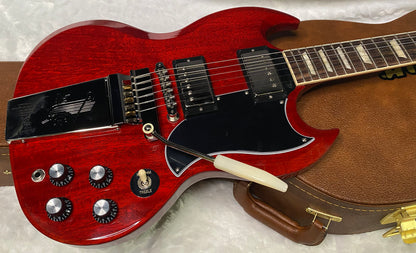 NEW! Gibson SG Standard '61 Maestro Vibrola Vintage Cherry - 7.85 lbs - Authorized Dealer! G07259