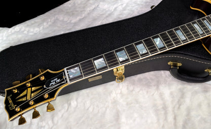 NEW! Gibson Custom Shop Murphy Lab '68 Les Paul Custom Reissue - Light Aged Walnut Finish - Authorized Dealer - Only 9.4 lbs - G08023