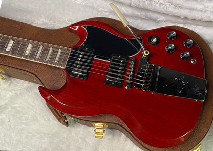 NEW! Gibson SG Standard '61 Maestro Vibrola Vintage Cherry - 7.85 lbs - Authorized Dealer! G07259
