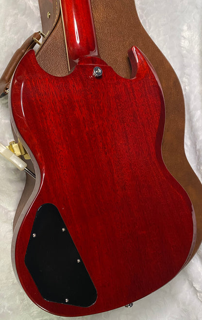 NEW! Gibson SG Standard '61 Maestro Vibrola Vintage Cherry - 7.85 lbs - Authorized Dealer! G07259