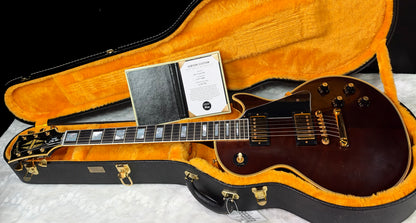 NEW! Gibson Custom Shop Murphy Lab '68 Les Paul Custom Reissue - Light Aged Walnut Finish - Authorized Dealer - Only 9.4 lbs - G08023