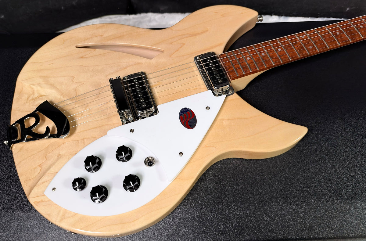 NEW! Rickenbacker 330 Maple Glo MG - Semi Hollow Electric Guitar - Authorized Dealer - 7.6lbs - G08034