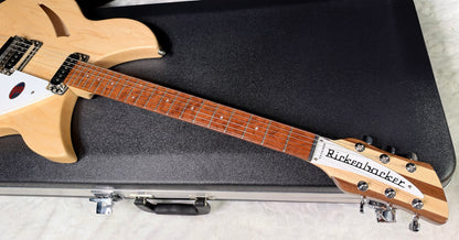 NEW! Rickenbacker 330 Maple Glo MG - Semi Hollow Electric Guitar - Authorized Dealer - 7.6lbs - G08034