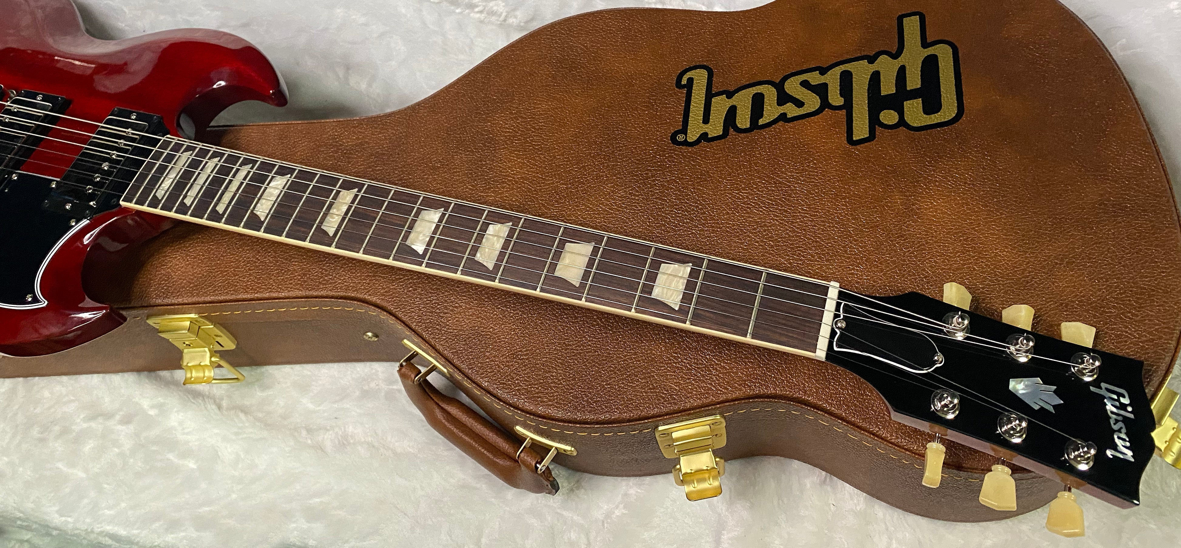 NEW ! Gibson SG Standard '61 Stop Bar - Vintage Cherry - Only 6.45 lbs - Authorized Dealer - G07244
