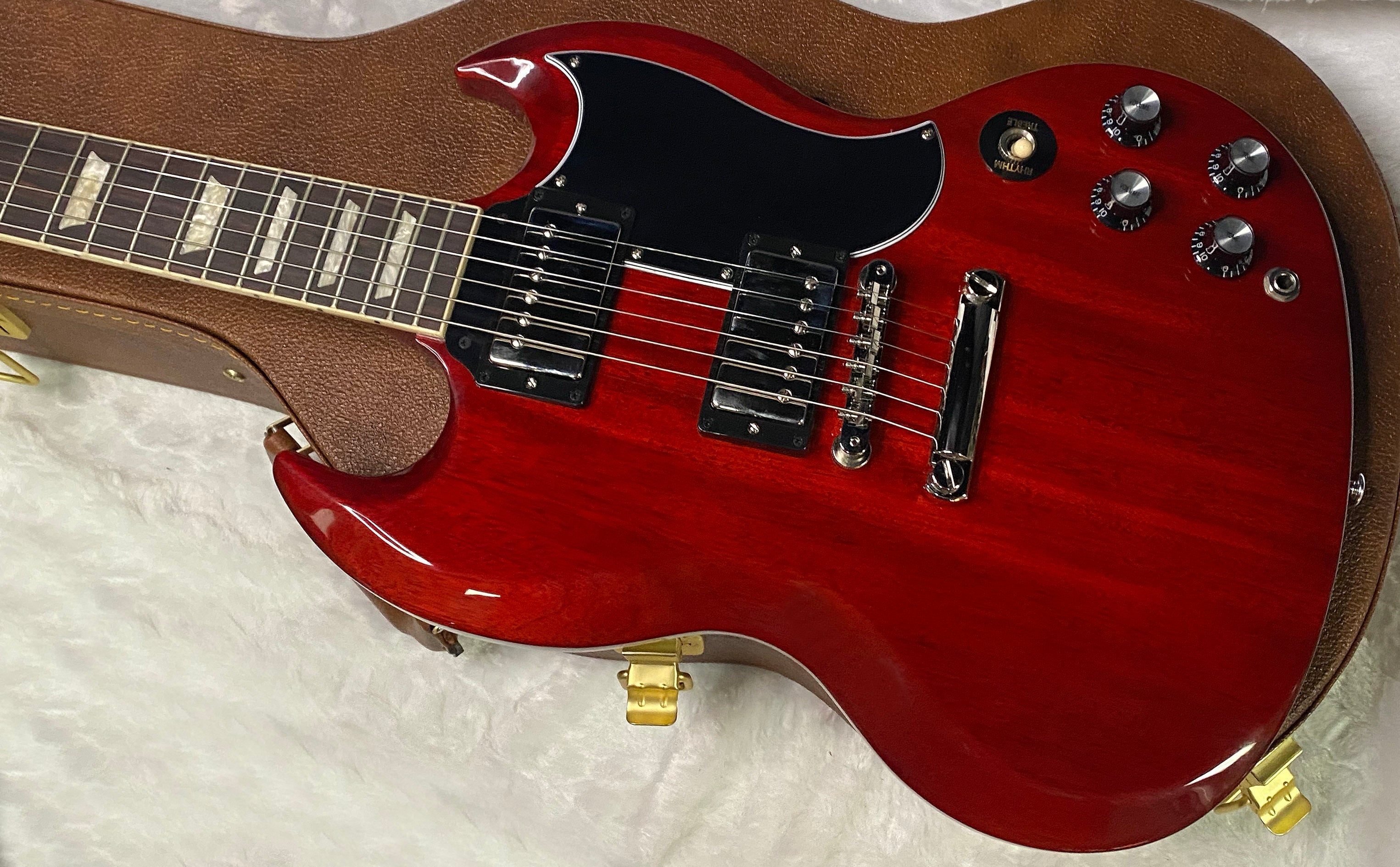 NEW ! Gibson SG Standard '61 Stop Bar - Vintage Cherry - Only 6.45 lbs - Authorized Dealer - G07244