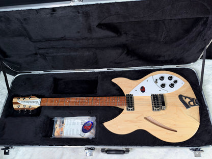 NEW! Rickenbacker 330 Maple Glo MG - Semi Hollow Electric Guitar - Authorized Dealer - 7.6lbs - G08034