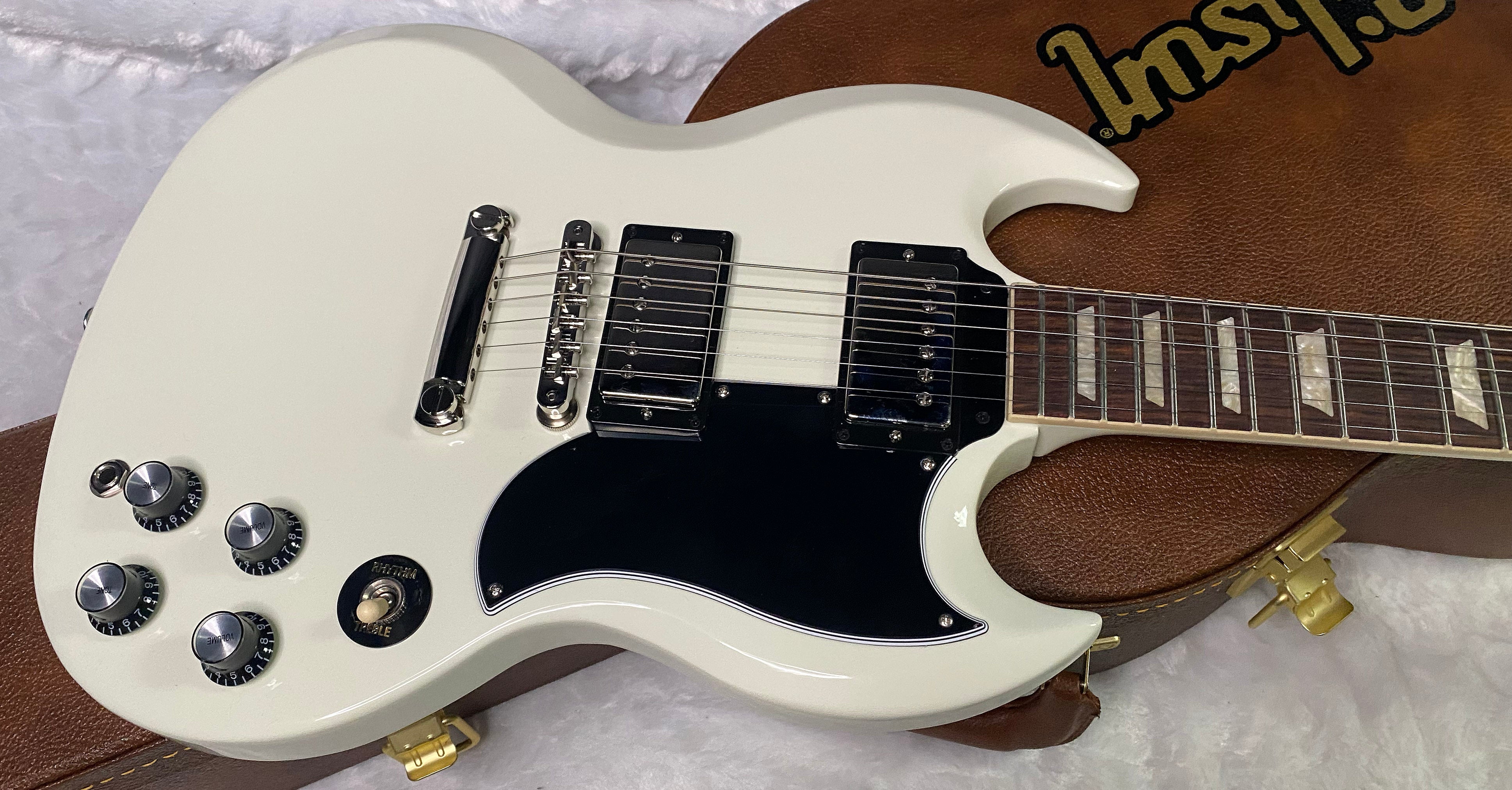 NEW ! Gibson SG Standard '61 Stop Bar - Classic White - Only 6.25 lbs - Authorized Dealer - G07245