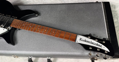 NEW! Rickenbacker 325C64 Miami 3 Pickup Semi-Hollow Guitar- Jetglo - Authorized Dealer - 6.6lbs - G08021