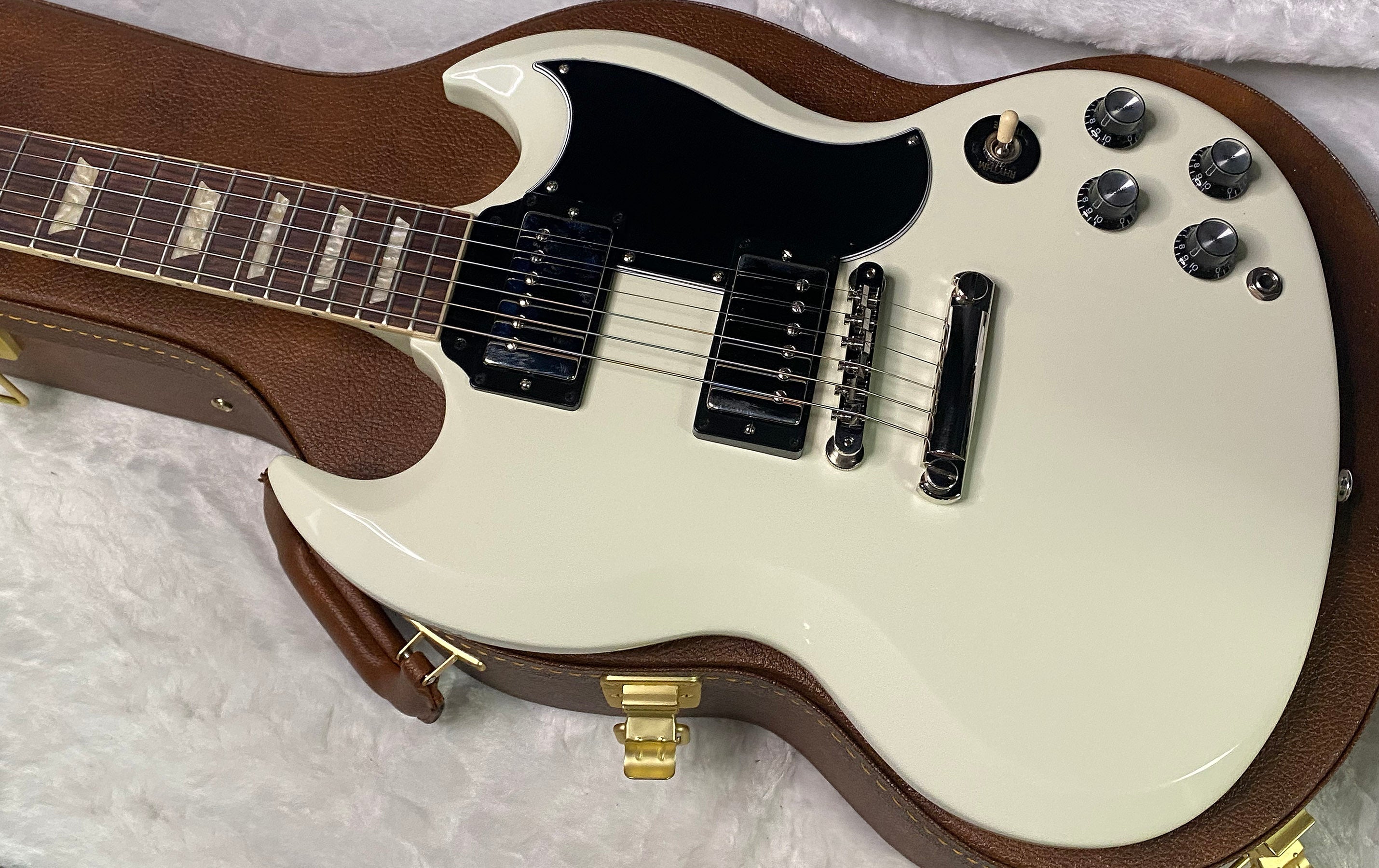 NEW ! Gibson SG Standard '61 Stop Bar - Classic White - Only 6.25 lbs - Authorized Dealer - G07245