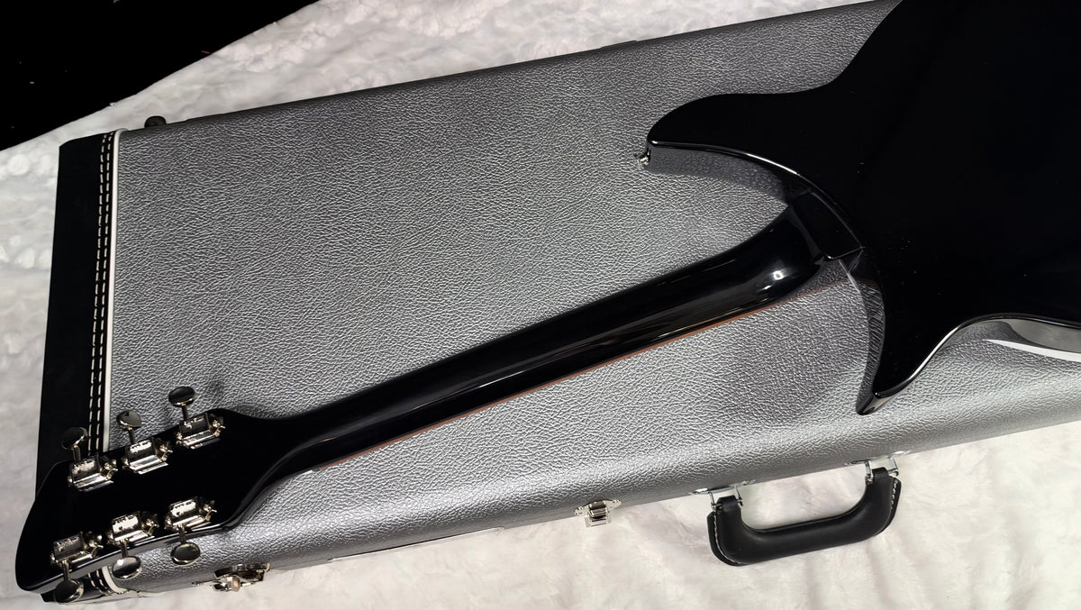 NEW! Rickenbacker 325C64 Miami 3 Pickup Semi-Hollow Guitar- Jetglo - Authorized Dealer - 6.6lbs - G08021