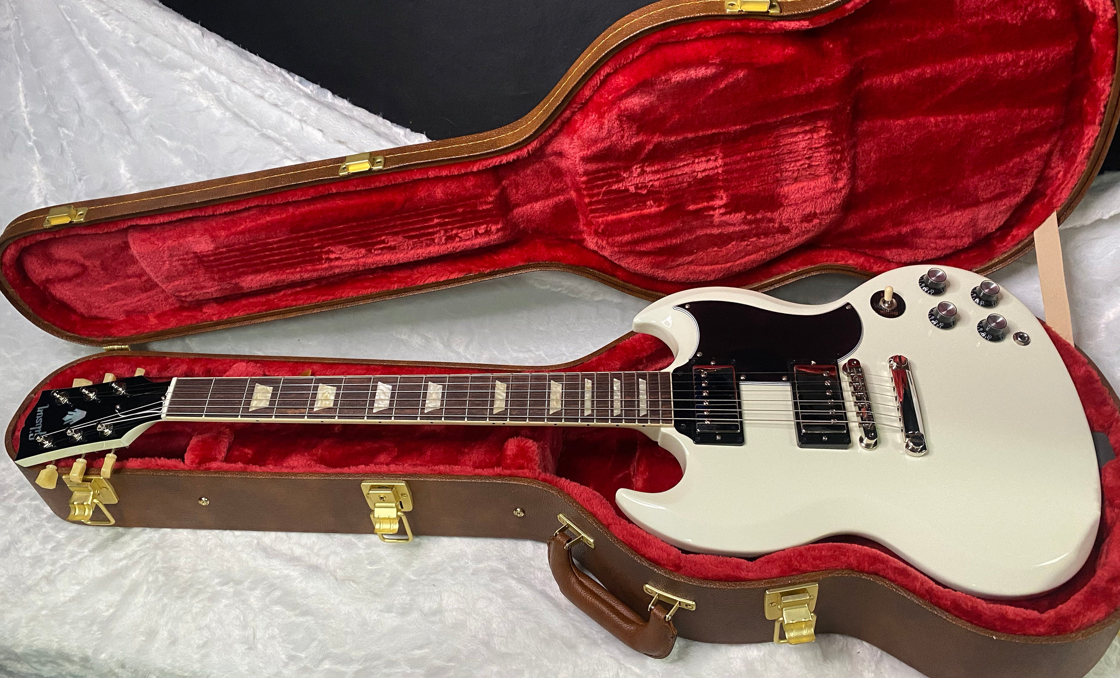 NEW ! Gibson SG Standard '61 Stop Bar - Classic White - Only 6.25 lbs - Authorized Dealer - G07245