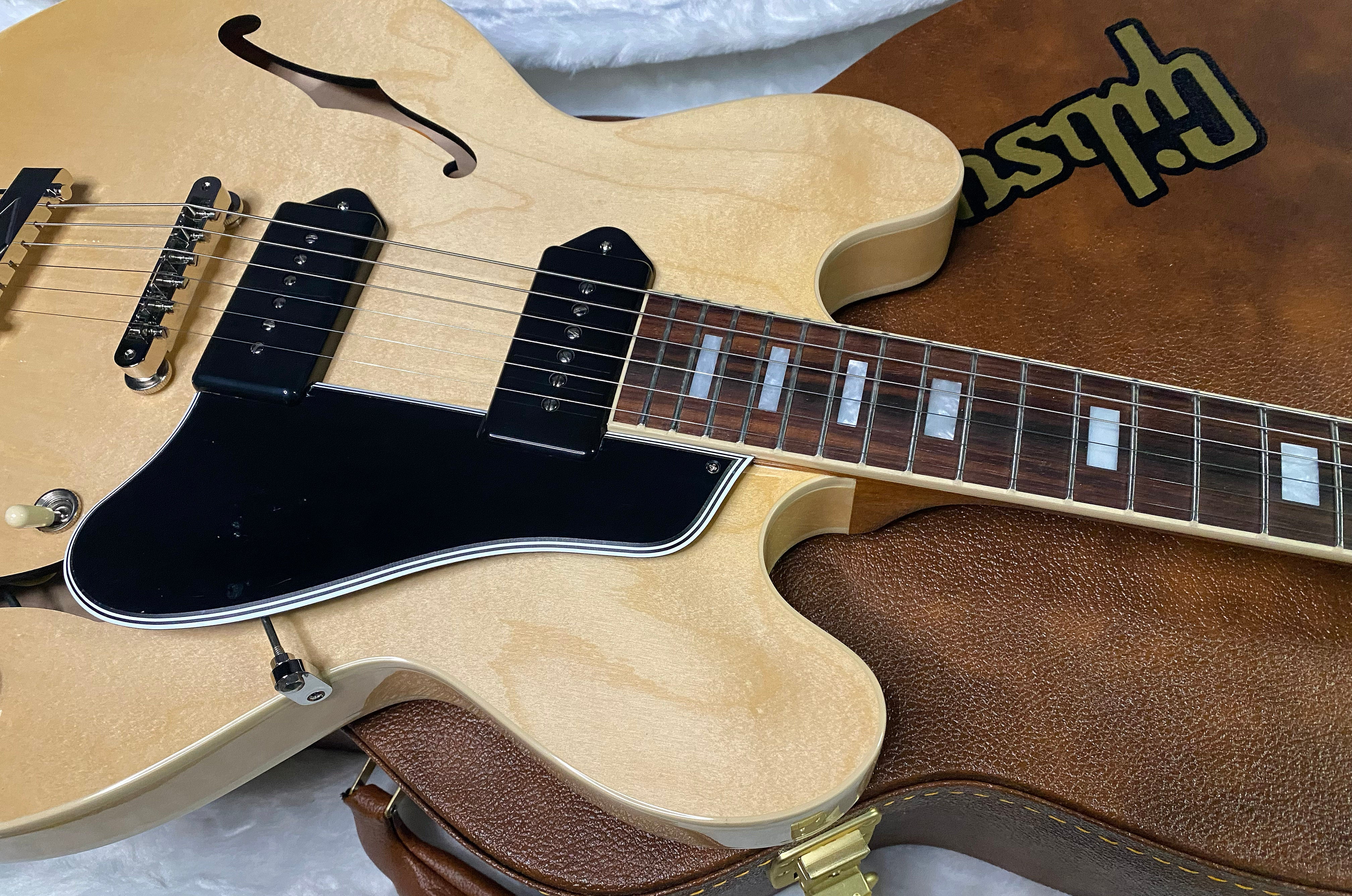NEW! ! Gibson ES-330 Hollowbody Electric Guitar - Antique Natural - Authorized Dealer - Only 6.35 lbs! G07263