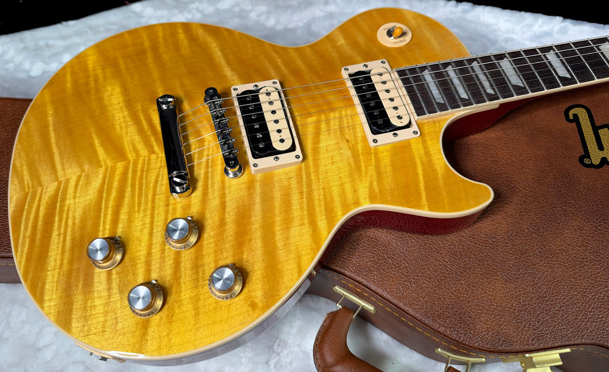NEW ! Gibson Les Paul Slash - Appetite Burst - Beautiful Monster Flame Top - Authorized Dealer - 9.4 lbs - G08044