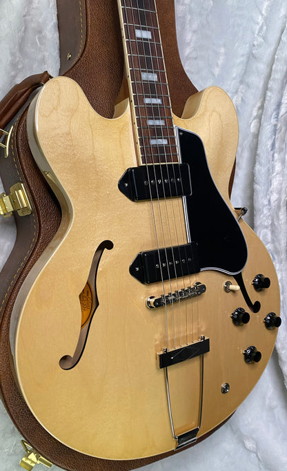 NEW! ! Gibson ES-330 Hollowbody Electric Guitar - Antique Natural - Authorized Dealer - Only 6.35 lbs! G07263
