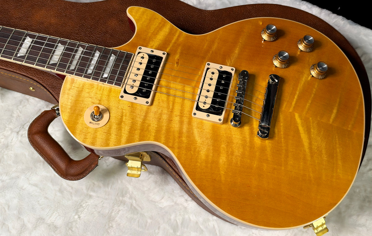 NEW ! Gibson Les Paul Slash - Appetite Burst - Beautiful Monster Flame Top - Authorized Dealer - 9.4 lbs - G08044