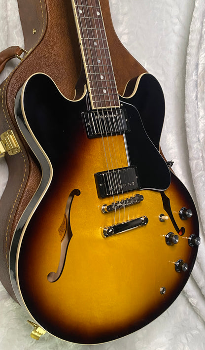 NEW! Gibson ES-335 Dot ( Gloss ) Vintage Burst - Semi-Hollow - Authorized Dealer - 8.3 lbs - G07262
