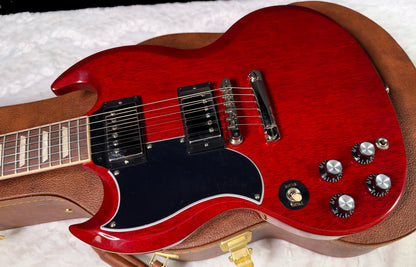NEW ! Gibson SG Standard '61 Stop Bar Left Handed - Vintage Cherry - 6.3 lbs - Authorized Dealer - G08040