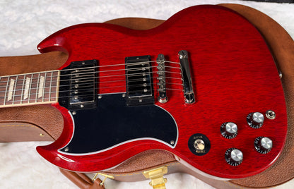 NEW ! Gibson SG Standard '61 Stop Bar Left Handed - Vintage Cherry - 6.3 lbs - Authorized Dealer - G08040