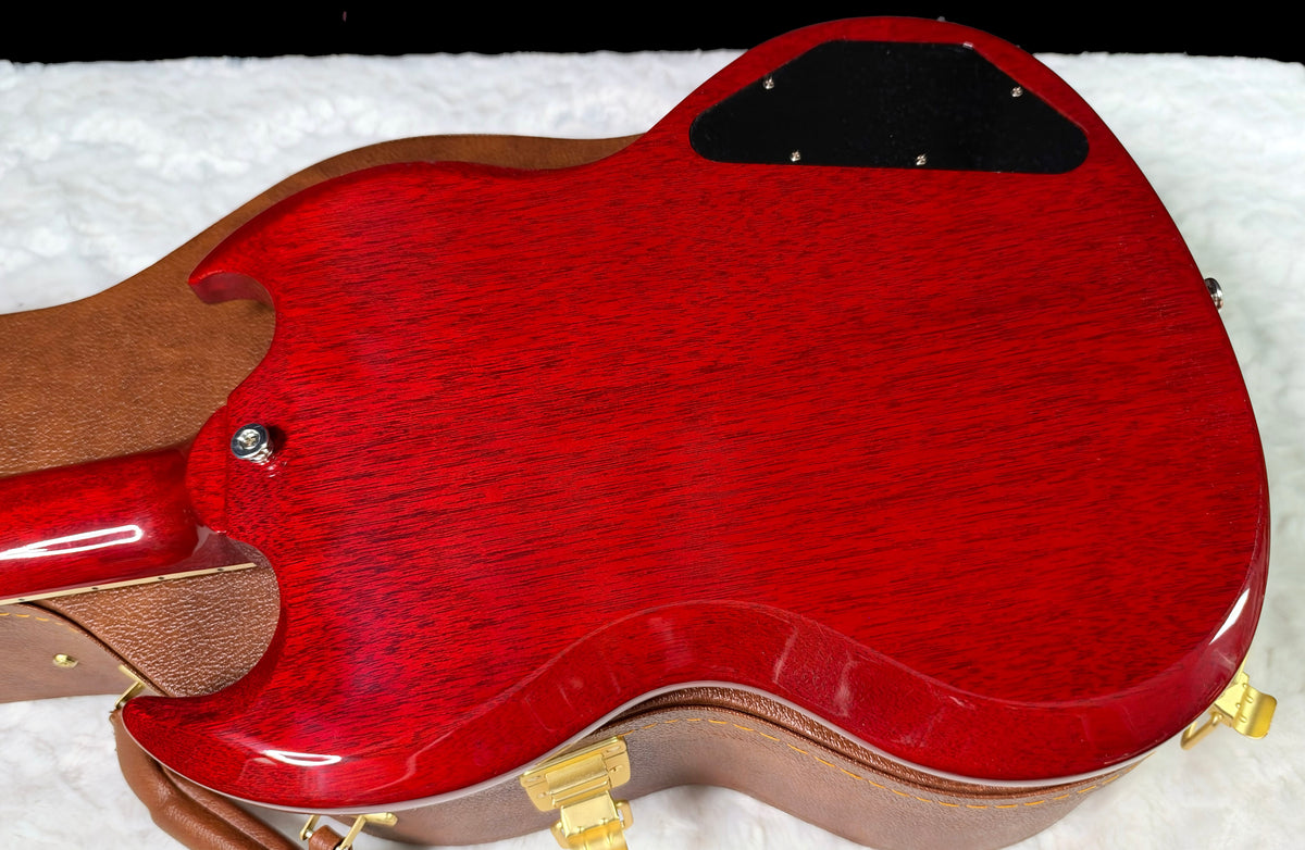 NEW ! Gibson SG Standard '61 Stop Bar Left Handed - Vintage Cherry - 6.3 lbs - Authorized Dealer - G08040