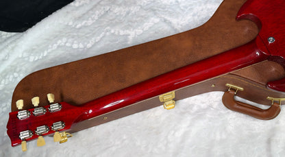 NEW ! Gibson SG Standard '61 Stop Bar Left Handed - Vintage Cherry - 6.3 lbs - Authorized Dealer - G08040
