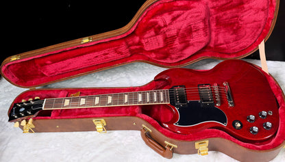 NEW ! Gibson SG Standard '61 Stop Bar Left Handed - Vintage Cherry - 6.3 lbs - Authorized Dealer - G08040