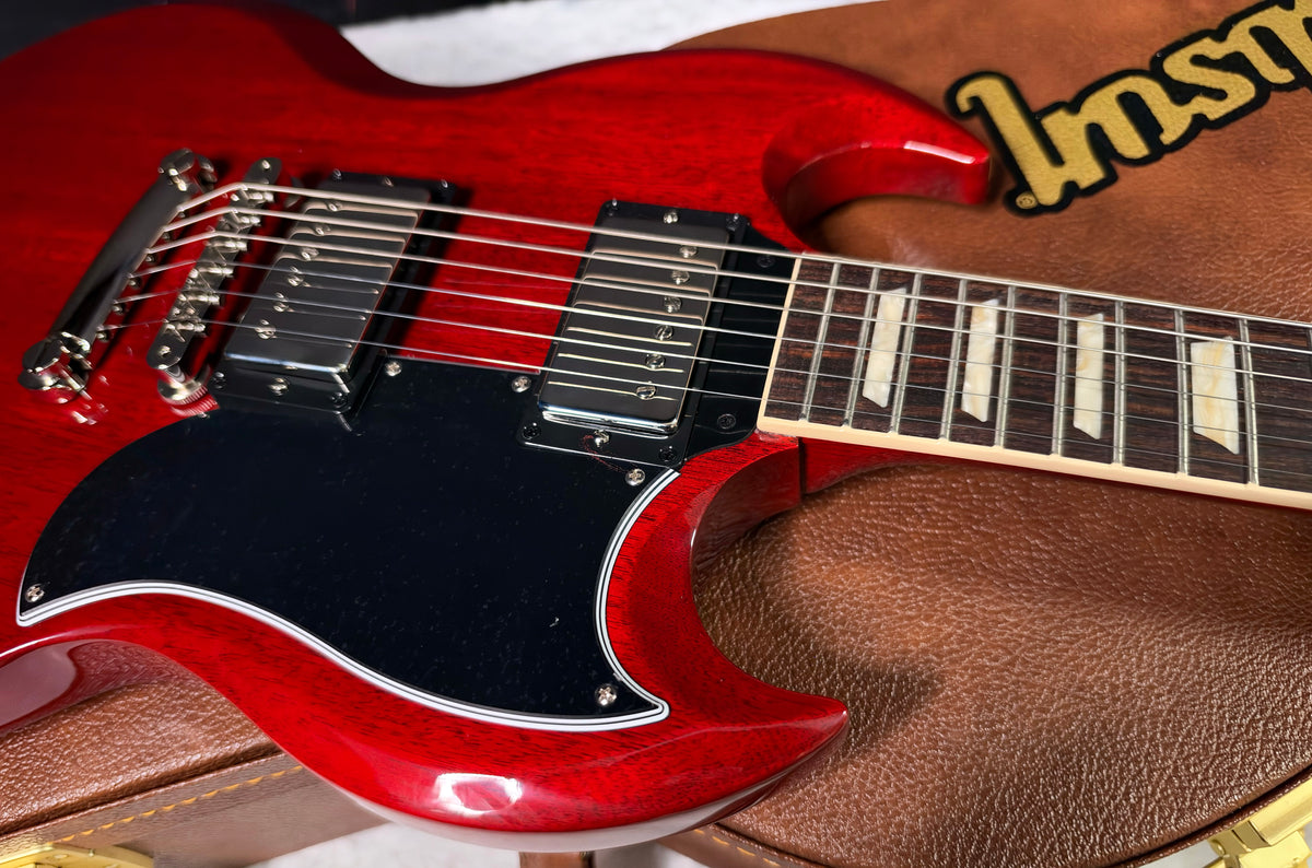 NEW ! Gibson SG Standard '61 Stop Bar - Vintage Cherry - Only 6.3 lbs - Authorized Dealer - G08001