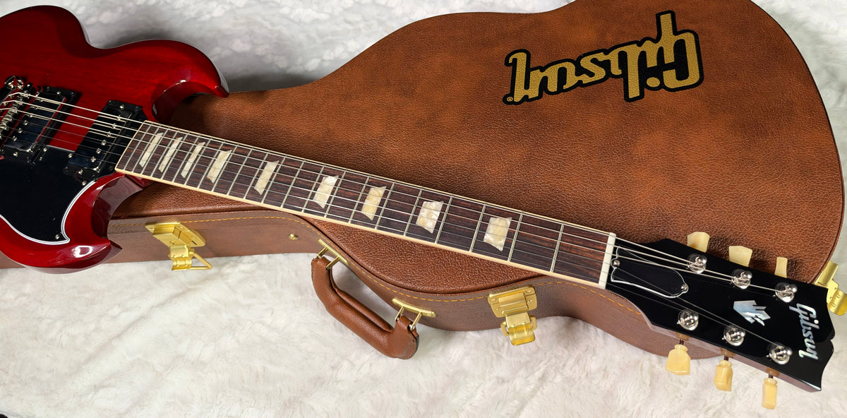 NEW ! Gibson SG Standard '61 Stop Bar - Vintage Cherry - Only 6.3 lbs - Authorized Dealer - G08001