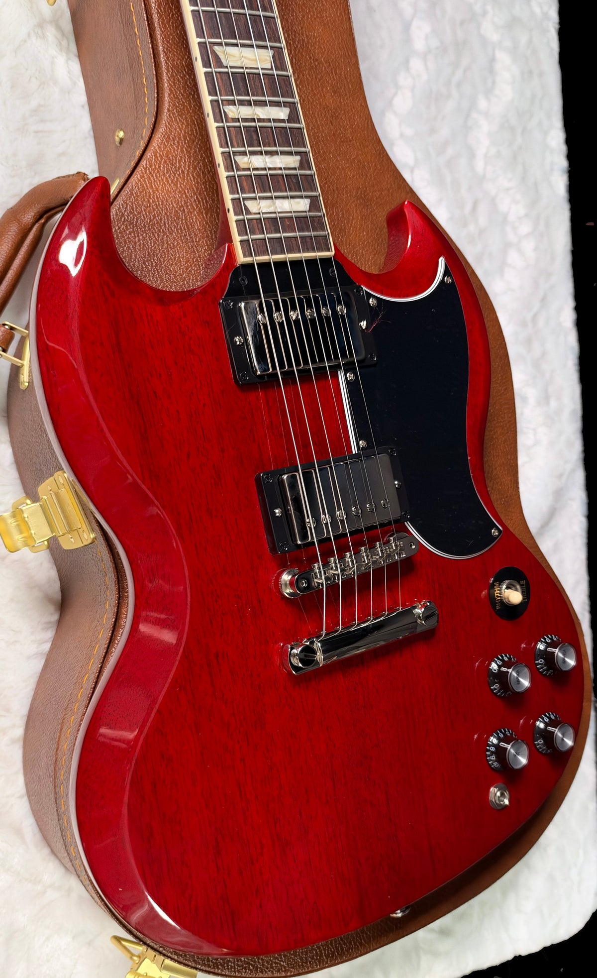 NEW ! Gibson SG Standard '61 Stop Bar - Vintage Cherry - Only 6.3 lbs - Authorized Dealer - G08001
