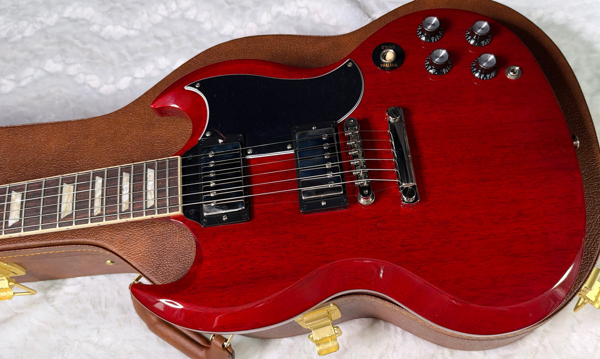 NEW ! Gibson SG Standard '61 Stop Bar - Vintage Cherry - Only 6.3 lbs - Authorized Dealer - G08001