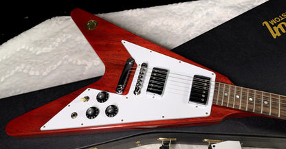 NEW! Gibson Custom 1971 Flying V Medallion Reissue Electric Guitar - Medallion Cherry - Authorized Dealer - Ultra RARE! Dealer Select - 6.4 lbs - G07912
