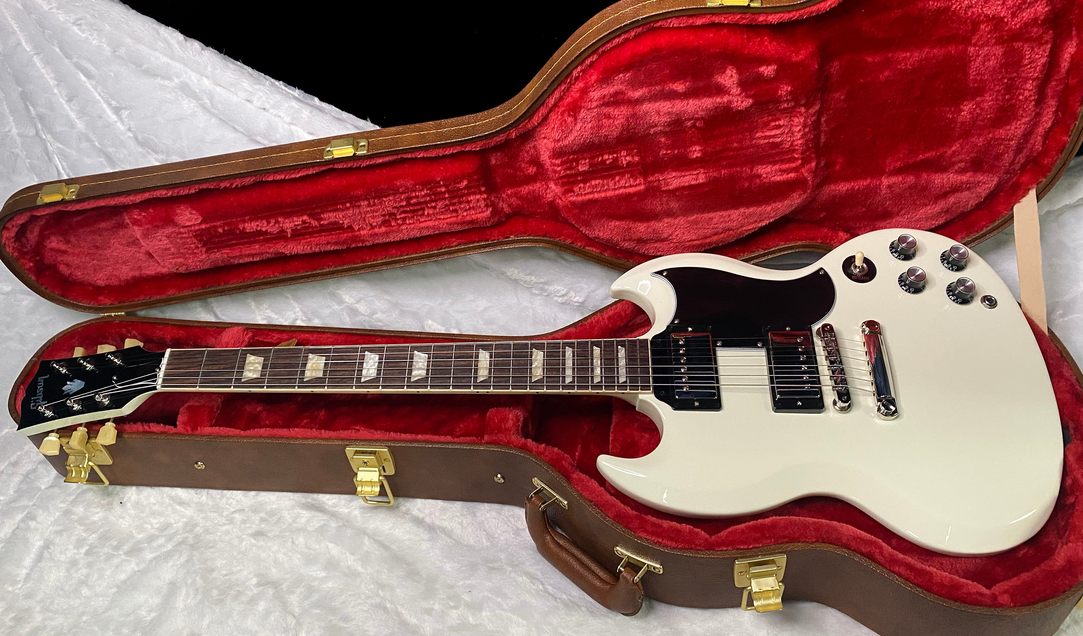 NEW ! Gibson SG Standard '61 Stop Bar - Classic White - Only 5.7 lbs !!! WOW - Authorized Dealer - G07256