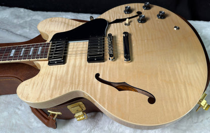 NEW ! Gibson ES-335 Block Inlay - Figured Natural - Authorized Dealer - Beautiful Maple - 8.6 lbs - G08050