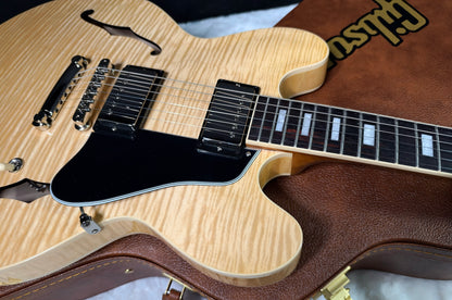 NEW ! Gibson ES-335 Block Inlay - Figured Natural - Authorized Dealer - Beautiful Maple - 8.6 lbs - G08049