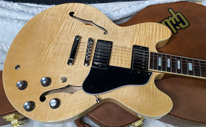 NEW ! Gibson ES-335 Block Inlay - Figured Natural - Authorized Dealer - Beautiful Maple - 8 lbs - G07274