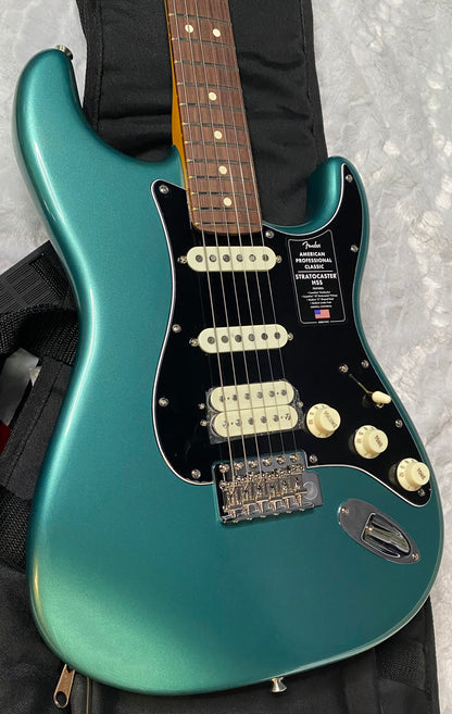 NEW ! Fender American Professional Classic Stratocaster HSS - Faded Sherwood Green Metallic - 7.9lbs - Authorized Dealer - G05778