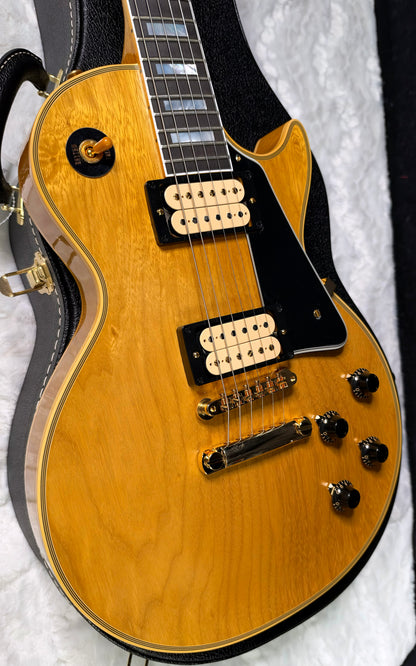 NEW! Gibson Custom 1957 Les Paul Custom Reissue Electric Guitar - Korina - VOS Limited Edition 2026 Collection - 9.4lbs - Authorized Dealer - G08022